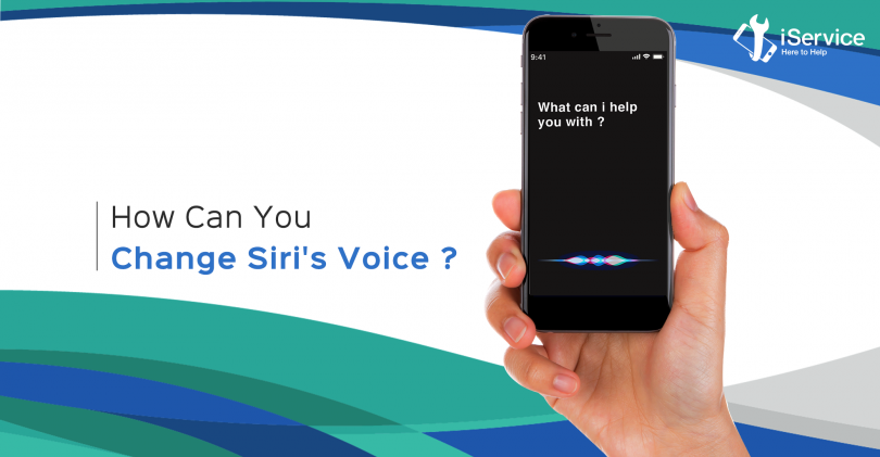 how to change the voice of siri